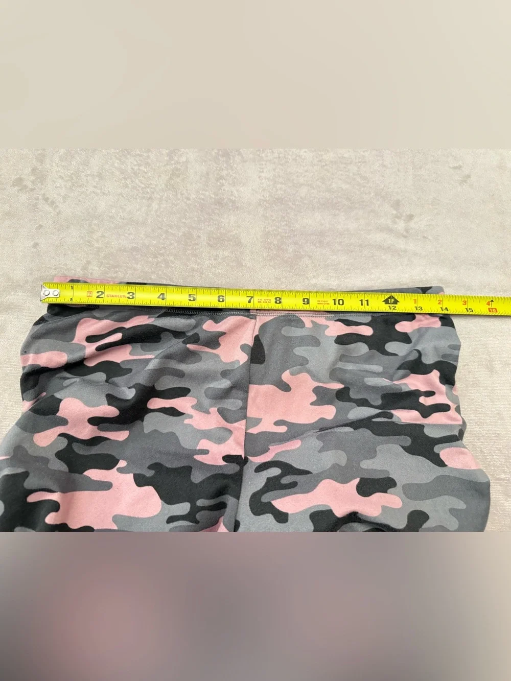 Climate Right Cuddl Duds Womens Size Small Pajama Set Gray Pink Camo Lounge Wear